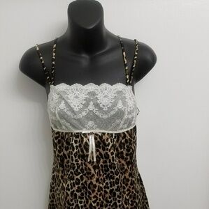 VICTORIA'S SECRET BABY DOLL ANIMAL PRINTSZ.MEDIUM.